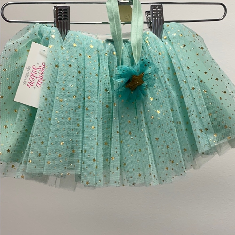 Sparkle tutu skirt with matching headband